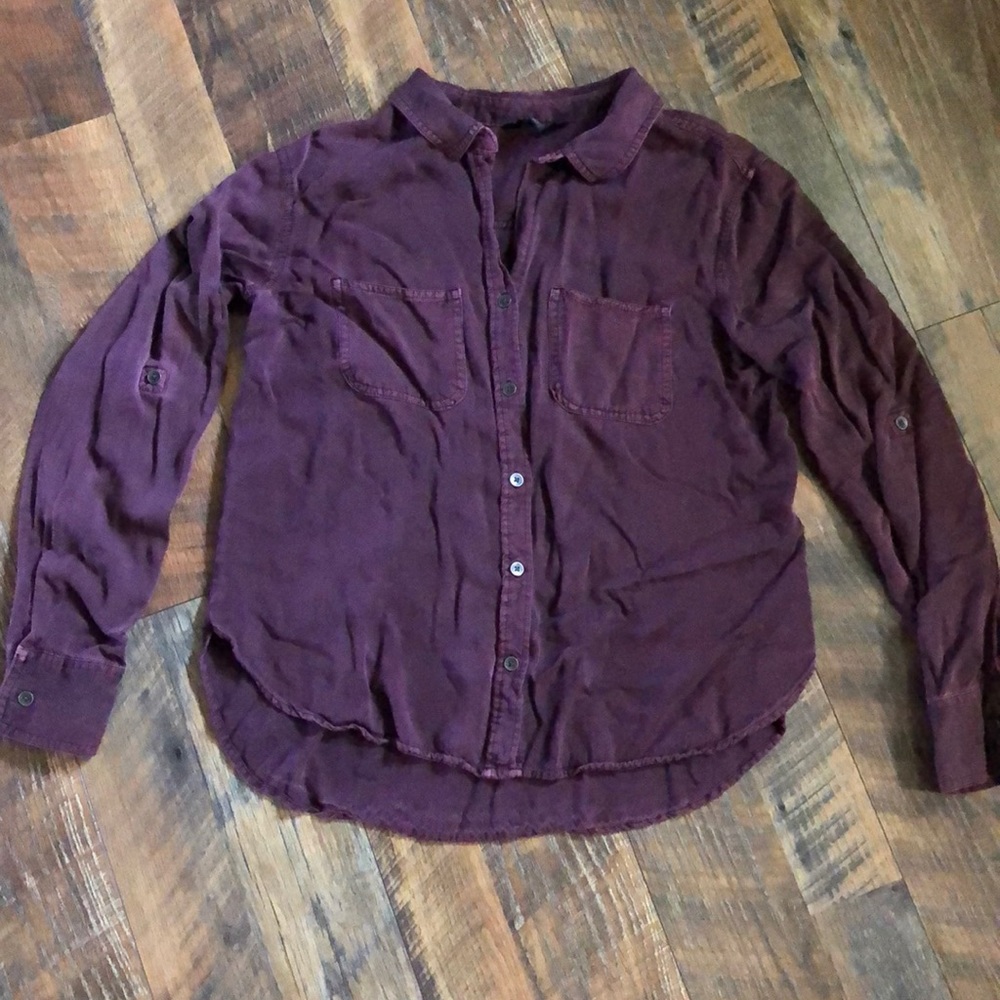 Rock & Republic distressed button up